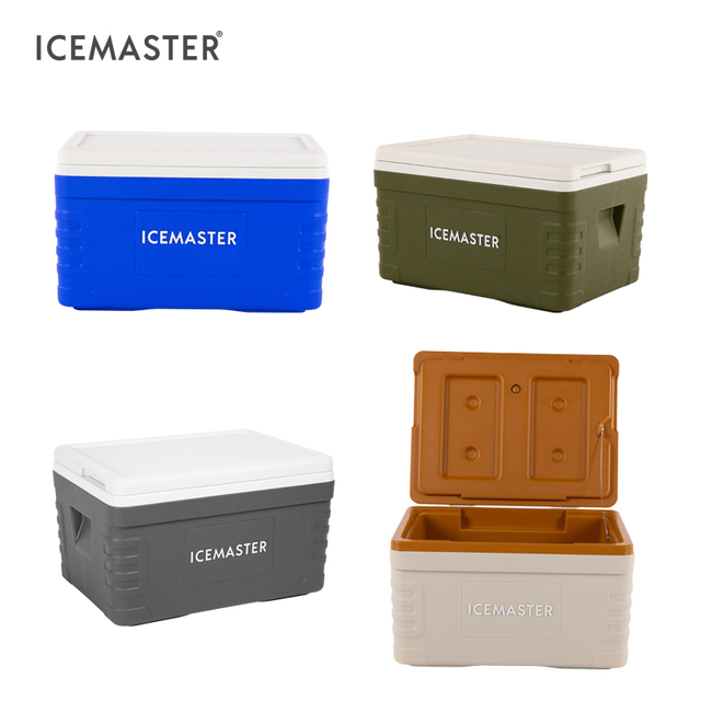 IceMaster 30L Cold-chain Logistics Long Time Insulation Stackable Cooler Box Hard Outdoor Cooler Box Ice Box