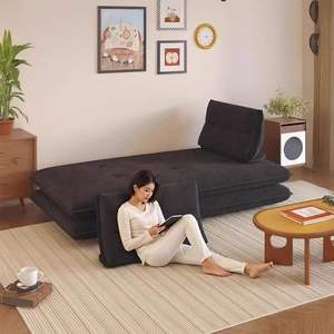 Sofá Cama Convertible con Relleno de Espuma, Forma Cuadrada, Diseño Artístico para Sala de Estar, Uso Adulto - Product Image 1