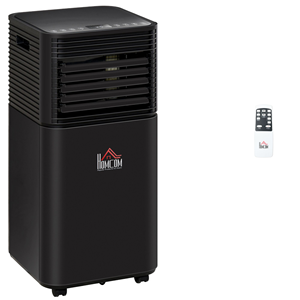 Aire Acondicionado Portátil Eléctrico de Plástico <span class=keywords><strong>HOMCOM</strong></span> 10000 BTU Solo Frío con Control Remoto, Temporizador y Clase de Eficiencia Energética - Product Image 2