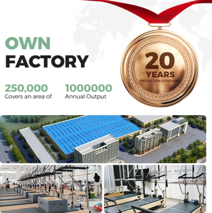 Nhà Máy bán hàng trực tiếp nhà phòng tập thể dục sử dụng thiết bị tập thể dục bằng gỗ maple reformer với nửa tháp - Product Image 5