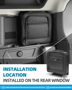 Borsa portaoggetti per portellone posteriore Defender 2023, su misura, impermeabile, in tessuto Oxford, multi-scomparto, pieghevole, organizer per bagagliaio, Shengge - Product Image 4