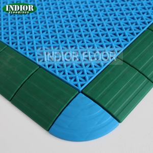 Carrelage <span class=keywords><strong>de</strong></span> <span class=keywords><strong>ciment</strong></span> extérieur suspendu, pont <span class=keywords><strong>de</strong></span> tennis, cour <span class=keywords><strong>de</strong></span> tennis PP, <span class=keywords><strong>carreaux</strong></span> indonésien - Product Image 2