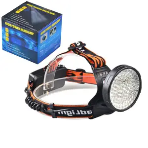 Miglior luminoso faro led uv torcia di notte di caccia di campeggio uv luce testa della torcia elettrica del faro