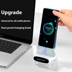 Stasiun Pengisi Daya Nirkabel Amplifying Cavity 2 in 1, Penyangga Ponsel Pengisi Daya Nirkabel, Pengisi Daya Nirkabel Cepat 15W - Product Image 6