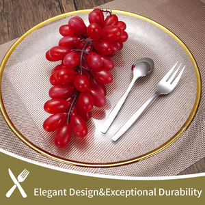 Thương mại muỗng nĩa dao hiện đại bạc besteck Bộ thép không gỉ Flatware Bộ đám cưới thiết lập dao kéo - Product Image 4