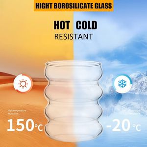 فقاعة مموجة من الزجاج الخلاق المقاوم للحرارة بتصميم عتيق وعصري - Product Image 5