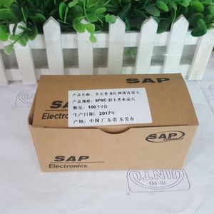Sap 8P8C Network Connector <b>Plug</b> In Copper Material Electronics 100pcs Box Pack - Product Image 1
