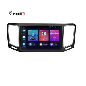 Podofo 2 Din 9 ''Android <span class=keywords><strong>Car</strong></span> <span class=keywords><strong>Radio</strong></span> para Volkswagen Sharan 2012-2018 <span class=keywords><strong>Car</strong></span> Stereo <span class=keywords><strong>Radio</strong></span> Wireless Carplay WIFI GPS BT FM RDS - Product Image 1