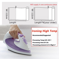 Entoilage thermocollant uni en polyester 100 % pour tissu de vêtement de mode
