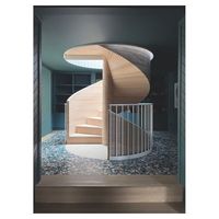 Escalier en spirale en bois Prima en promotion – Escaliers intérieurs en spirale pour maison, villa et jardin