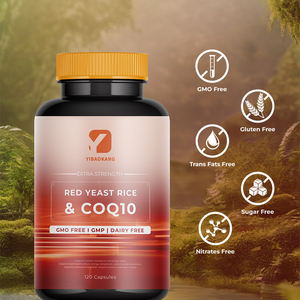 Oem/Odm Op Maat Gemaakte Rode Gist Rijst Coq10 Capsules Hart-En Cholesterolgezondheidssupplementen Rode Gist Rijst Kruidensupplementen - Product Image 4