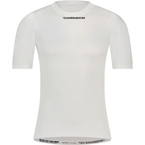 Camiseta Interior de Ciclismo Shimano Vertex de Manga Corta, Blanca, Talla XXL - Product Image 1