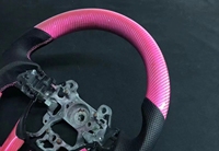 Roda Kemudi Serat Karbon Kustom Cocok untuk Roda Kemudi Mobil Mazda 3 Mazda 6 Cx5 Rx8 Mx5 Cx9 Cx30