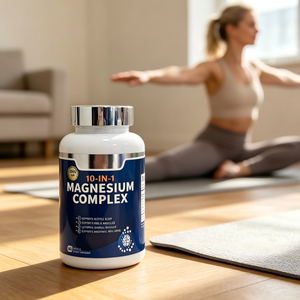 Integratore Multicompleto di Magnesio 10 in 1 a Marchio Privato, Capsule da 1000mg, Pillole di Magnesio <span class=keywords><strong>per</strong></span> il Supporto del Sonno, <span class=keywords><strong>per</strong></span> Vendita all'Ingrosso - Product Image 4