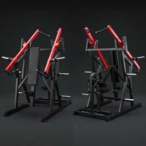 Appareil de musculation professionnel Iso-Lateral à charge libre pour pectoraux et dos, double fonction : Presse pectorale et Rameuse dorsale, équipement de musculation pour le haut du corps - Product Image 5