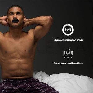 Cinta Bucal de Tela de Algodón Personalizada de Alta Calidad, Hipoalergénica, Anti-Ronquidos, para una Mejor Respiración Nocturna, Unisex - Product Image 2