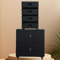 Système de sonorisation DBK, double caisson de basses professionnel de 18 pouces, enceintes en ligne, système d'enceintes double 10 pouces, audio professionnel