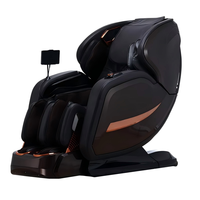 Fauteuil de massage relaxant à gravité zéro, design luxueux, trajectoire SL 4D, massage complet du corps