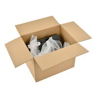 Cartons ondulés en kraft 2026 pour vêtements et marchandises, en matériaux recyclés, tailles personnalisées, livraison directe, offre spéciale