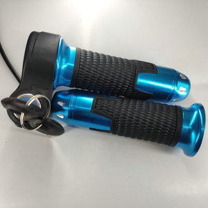 אופניים חשמליים יד יד ידית ידית אחיזה מהירות המצערת + נעילה אין תצוגה מאיץ צבעוני - Product Image 4