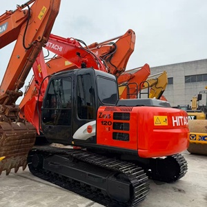 รถขุดตีนตะขาบ ZAXIS 120 สีแดง อุปกรณ์ก่อสร้างระบบไฮดรอลิก - Product Image 2