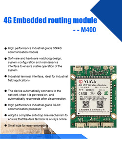 Módulo de enrutador 4G LTE integrado Puerto Ethernet <span class=keywords><strong>dual</strong></span> de 100Mbps 1 Puerto serie RS232 1 Ranura para tarjeta <span class=keywords><strong>SIM</strong></span> 2 Antenas <span class=keywords><strong>WiFi</strong></span> - Product Image 3