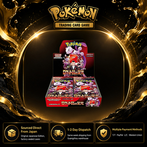 Boîte de collection japonaise Pokemoned non ouverte SV10 Gloire de l'Équipe Rocket, <span class=keywords><strong>Mewtwo</strong></span> de l'Équipe Rocket ex Emballage de cartes de protection - Product Image 1