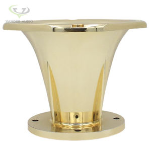 Vander – klaxon de sortie Audio Super fort de 2 pouces, résistant aux UV, finition chromée, Tweeter rond, klaxon de pilote pour voiture, unité de systèmes musicaux - Product Image 6