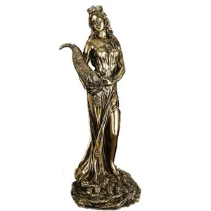Factory Direct Sales of Medium Size Goddess Statue Retro Art Ornaments Customized Resin Placement Crafts for Living room Decor