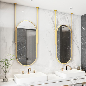 Miroir <span class=keywords><strong>de</strong></span> <span class=keywords><strong>salle</strong></span> <span class=keywords><strong>de</strong></span> <span class=keywords><strong>bain</strong></span> LED décoratif moderne et minimaliste avec barre <span class=keywords><strong>de</strong></span> <span class=keywords><strong>suspension</strong></span>, commande tactile, double ensemble pour coiffeuse, hôtel, <span class=keywords><strong>salle</strong></span> <span class=keywords><strong>de</strong></span> maquillage, maison - Product Image 4
