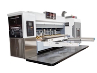Machine d'impression et de découpe pour boîtes à pizza / Machine d'impression et de découpe pour cartons