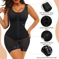 Body gainant en nylon ferme, gaine de compression, amincissant la taille, contrôle du ventre, rehausseur de fesses, entrejambe ouvert
