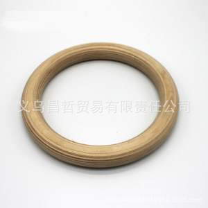 Anneaux de gymnastique FervorFOX 28 mm réglables en bois pour adultes et enfants, équipement d'entraînement de fitness en intérieur - Product Image 3