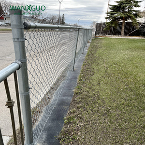 Clôtures de jardin anti-corrosion de haute qualité Treillis métallique en diamant <span class=keywords><strong>rigide</strong></span> Maillon de chaîne en fer à haute résistance <span class=keywords><strong>Bois</strong></span> traité thermiquement - Product Image 3