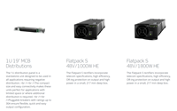 Eltek original Flatpack S 1U Power Shelves 24Vdc avec Flatpack S Rectifier 241122.900 241122.901