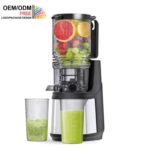 Tùy chỉnh 5.11 inch Thêm miệng rộng nước trái cây cao năng suất chậm Masticating juicers trái cây vắt máy lạnh Báo Chí chậm máy ép trái cây - Product Image 1