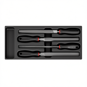 Juego de limas y limas de raspado, kit de herramientas para trabajar metales de 4 piezas para dar forma y alisar con precisión - Product Image 2