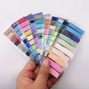 10 PCS 2000 Sheets,New Pattern Index Stickers for 2024, Designed for Student <b>Note</b>-taking and Office Organization,transparent. - Product Image 5