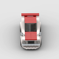 Compatible avec les briques de marque, voiture de sport de luxe GT-R 2000, blocs de construction éducatifs MOC, assemblage DIY en plastique