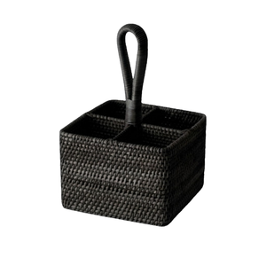 Boîte de rangement multi-compartiments en rotin - Product Image 4