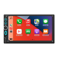 Estéreo Universal 2 DIN para Auto con Pantalla Táctil de 7 Pulgadas, Android Auto, Carplay Inalámbrico, Bluetooth y Tipo-C