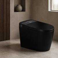 WC intelligent à chasse automatique, design tendance, télécommandé, à poser au sol pour évacuation en S - Meilleures ventes