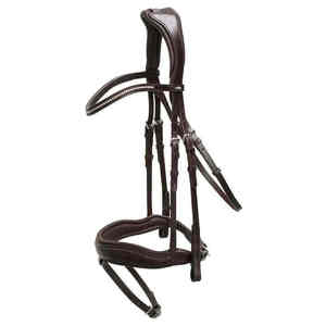 Brida de caballo de cuero Ecuestre para exteriores de alta calidad profesional y cabestro de cuerda personalizable - Product Image 6