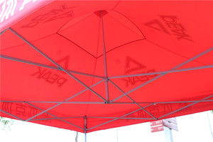 <span class=keywords><strong>Tenda</strong></span> Pubblicitaria 10x10ft con Telaio in Ferro Dorato per Fiere, Esposizioni e Attività all'Aperto, Gazebo Personalizzato con Stampa - Product Image 5
