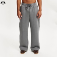 Pantalon de survêtement athlétique Baggy confortable pour hommes Pantalon de survêtement de gymnastique à taille élastique