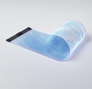 Flexible Crystal Transparent LED <b>Film</b> Screen Self Adhesive Glass Window LED Advertising Panel For Shopping Mall - Product Image 3