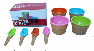 Bsci ถ้วยพลาสติกสำหรับขนมไอศกรีมแช่แข็งพร้อมช้อนสำหรับเด็กได้รับการรับรองจาก BPA ฟรี - Product Image 5