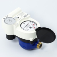 Télécommande intelligente sans fil résidentielle multi-jets à sec classe B / R80/R100/contrôle de vanne compteur d'eau prépayé avec alarme de défaut