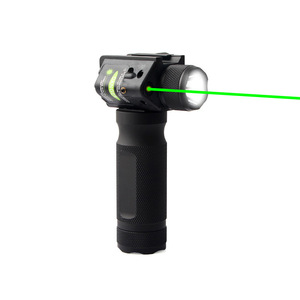 충전식 전술 레이저 스코프 소형 녹색 점 레이저 스코프 20mm 마운트 사냥 Led 손전등 - Product Image 1