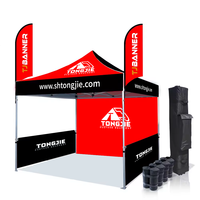 Tente Pop-Up Pliante d'Extérieur sur Mesure pour Promotion, Barnum Commercial pour Événement